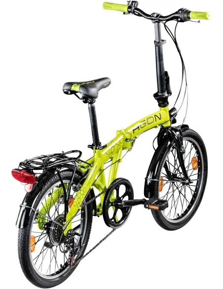 Rower Składany Uniwersalny 20 Revo Składak 6 Biegów Światła Stopka Dzwonek