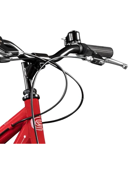 Rower Górski Dziecięcy 18 MTB 6 bieg Dzwonek Góral Stalowy Unisex Odblaski