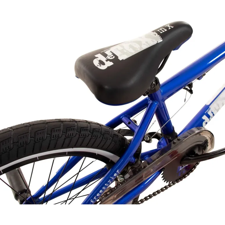 Rower BMX Uniwersalny 20 Młodzieżowy Pegi Odblaski Dzwonek Wyczynowy Osłona