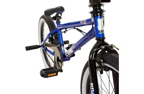 Rower BMX Uniwersalny 20 Młodzieżowy Pegi Odblaski Dzwonek Wyczynowy Osłona