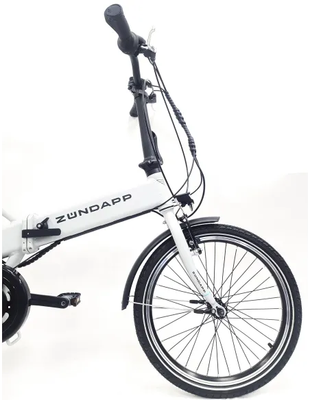 Elektryczny Rower Składany 20 Wspomaganie Składak 250 W 5 Trybów Światła