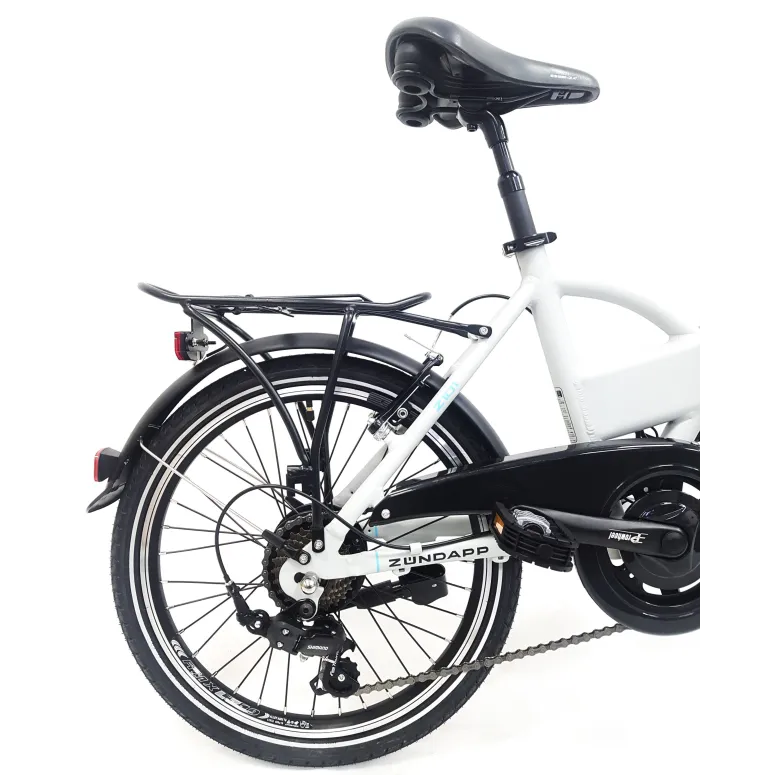 Elektryczny Rower Składany 20 Wspomaganie Składak 250 W 5 Trybów Światła