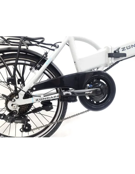 Elektryczny Rower Składany 20 Wspomaganie Składak 250 W 5 Trybów Światła