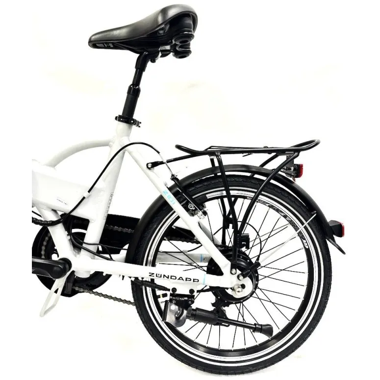 Elektryczny Rower Składany 20 Wspomaganie Składak 250 W 5 Trybów Światła