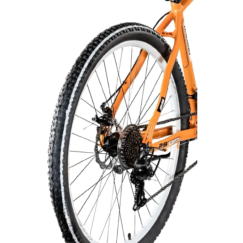 Rower Górski Uniwersalny 29 MTB ALU Tarcze 21 Biegów Revo Dzwonek Stopka