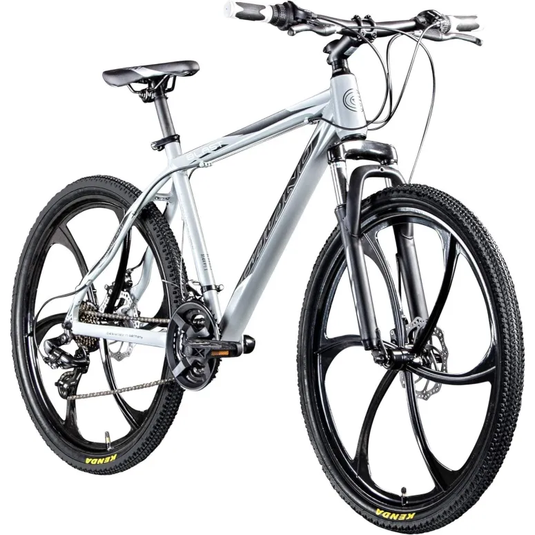 Rower Górski Uniwersalny 26 ALU Młodzieżowy Tarcze 21 Biegów Revo Dzwonek