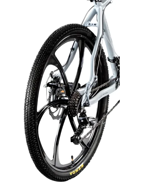 Rower Górski Uniwersalny 26 ALU Młodzieżowy Tarcze 21 Biegów Revo Dzwonek