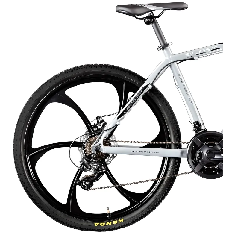 Rower Górski Uniwersalny 26 ALU Młodzieżowy Tarcze 21 Biegów Revo Dzwonek