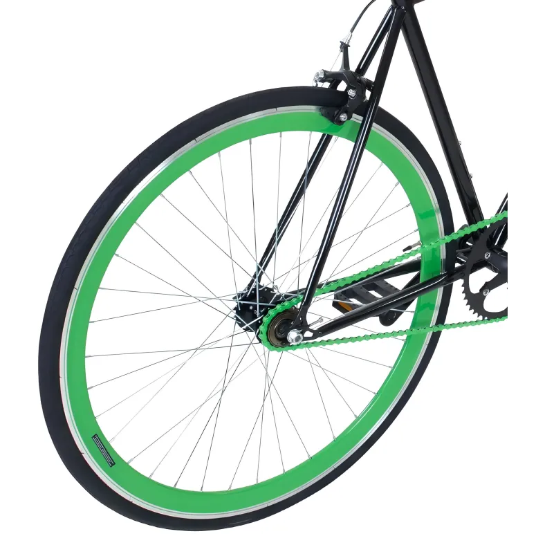 Rower Ostre Koło Uniwersalny 28 Singlespeed Retro Pivoty Unisex Miejski