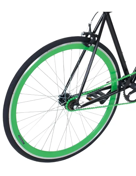 Rower Ostre Koło Uniwersalny 28 Singlespeed Retro Pivoty Unisex Miejski