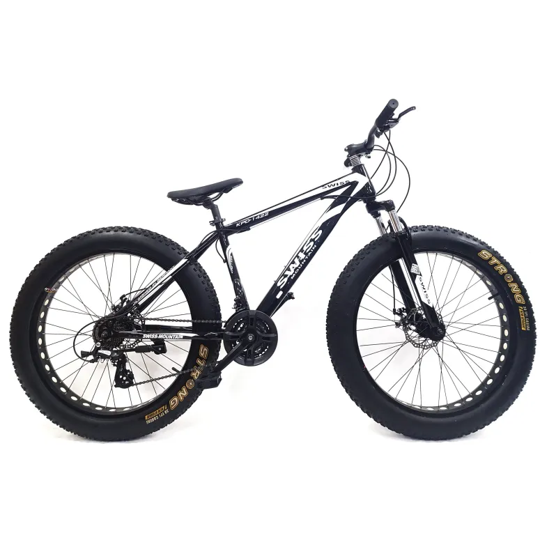 Rower Fatbike Górski Uniwersalny 26 Tarcze MTB Młodzieżowy Cyngle 24 Biegi