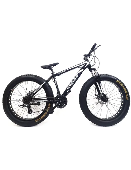 Rower Fatbike Górski Uniwersalny 26 Tarcze MTB Młodzieżowy Cyngle 24 Biegi