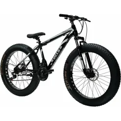Rower Fatbike Górski Uniwersalny 26 Tarcze MTB Młodzieżowy Cyngle 24 Biegi