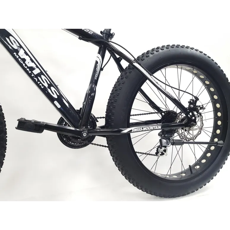 Rower Fatbike Górski Uniwersalny 26 Tarcze MTB Młodzieżowy Cyngle 24 Biegi