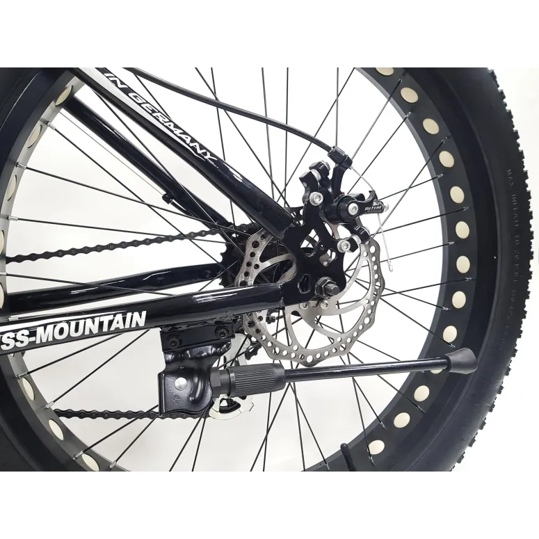 Rower Fatbike Górski Uniwersalny 26 Tarcze MTB Młodzieżowy Cyngle 24 Biegi