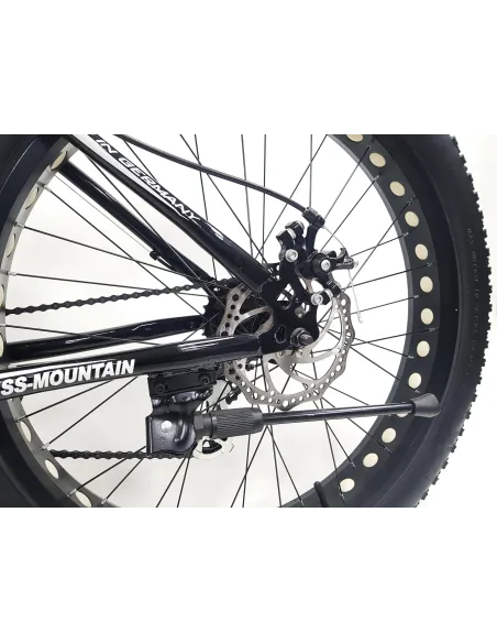 Rower Fatbike Górski Uniwersalny 26 Tarcze MTB Młodzieżowy Cyngle 24 Biegi