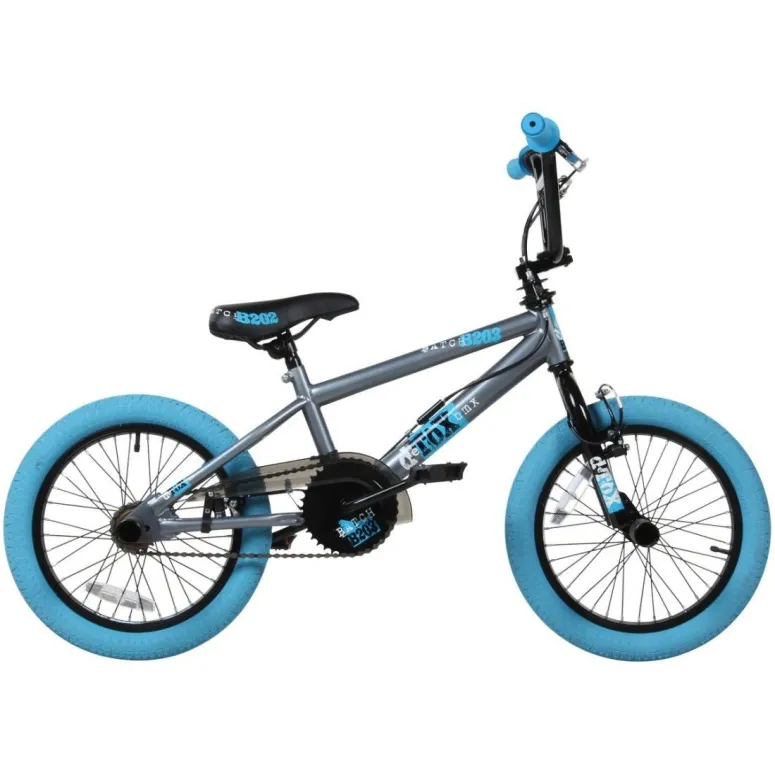 Rower BMX Dziecięcy 16 Uniwersalny Stalowy Pegi Dzwonek Kierownica Obrotowa