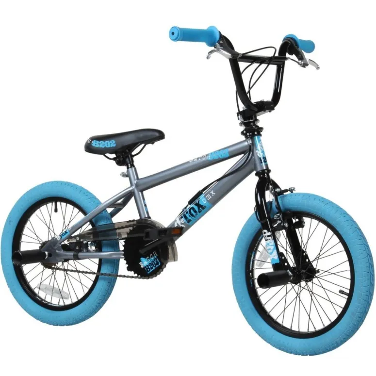 Rower BMX Dziecięcy 16 Uniwersalny Stalowy Pegi Dzwonek Kierownica Obrotowa