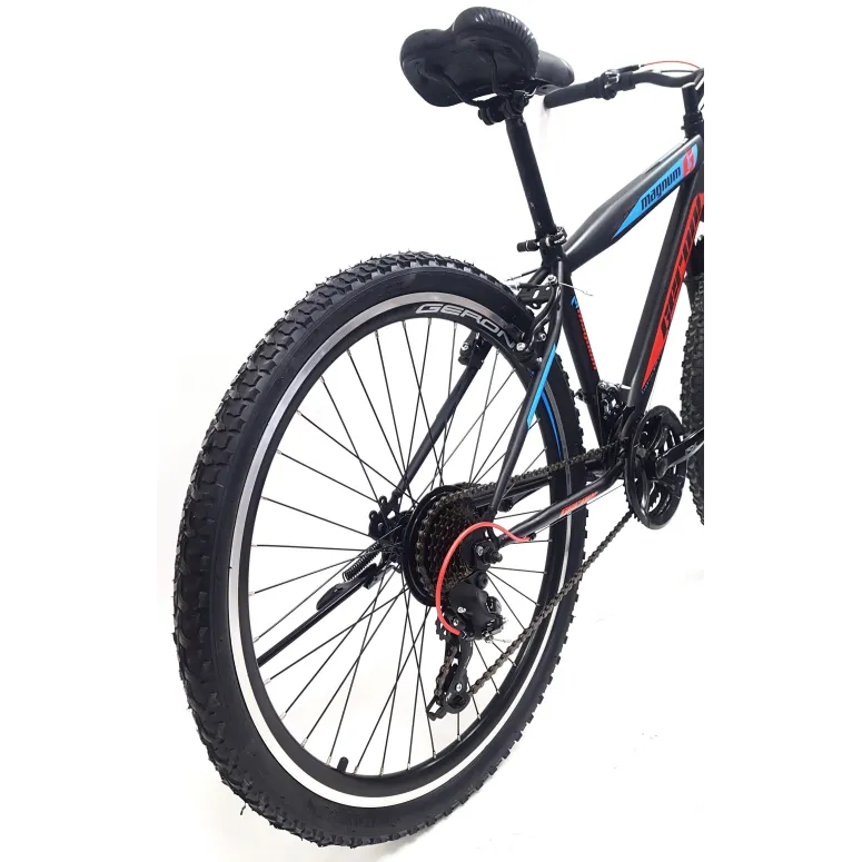 Rower Górski Uniwersalny 26 Młodzieżowy MTB 21 bieg Dzwonek Stopka Unisex