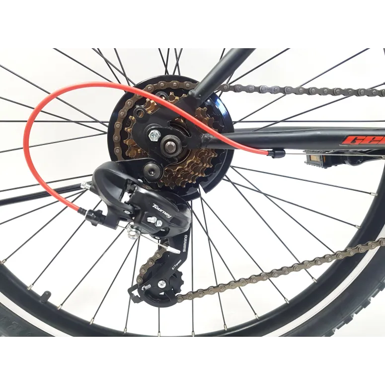 Rower Górski Uniwersalny 26 Młodzieżowy MTB 21 bieg Dzwonek Stopka Unisex