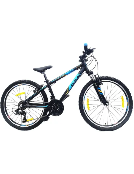 Rower Górski Dziecięcy 24 MTB Unisex Cyngle 21 Biegów ALU Odblaski Góral