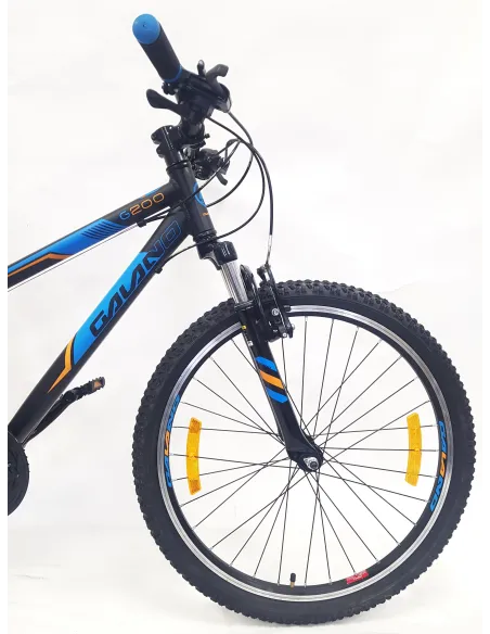 Rower Górski Dziecięcy 24 MTB Unisex Cyngle 21 Biegów ALU Odblaski Góral