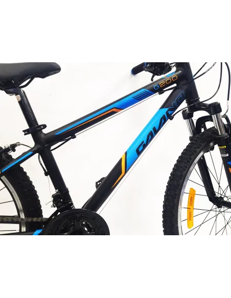 Rower Górski Dziecięcy 24 MTB Unisex Cyngle 21 Biegów ALU Odblaski Góral