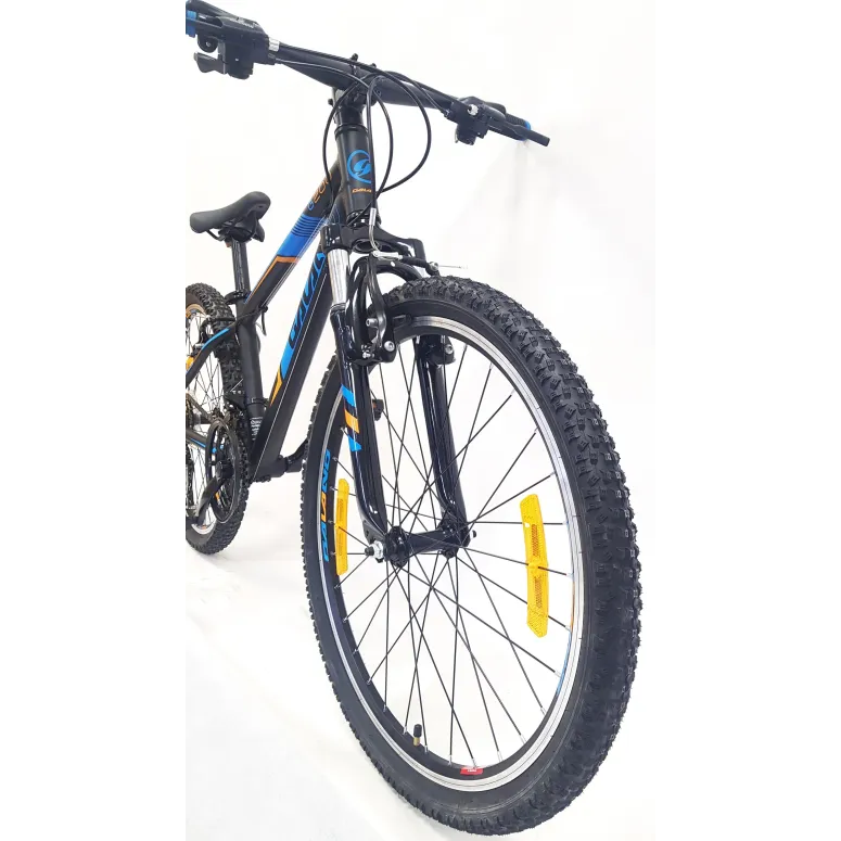 Rower Górski Dziecięcy 24 MTB Unisex Cyngle 21 Biegów ALU Odblaski Góral