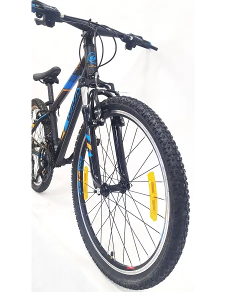 Rower Górski Dziecięcy 24 MTB Unisex Cyngle 21 Biegów ALU Odblaski Góral