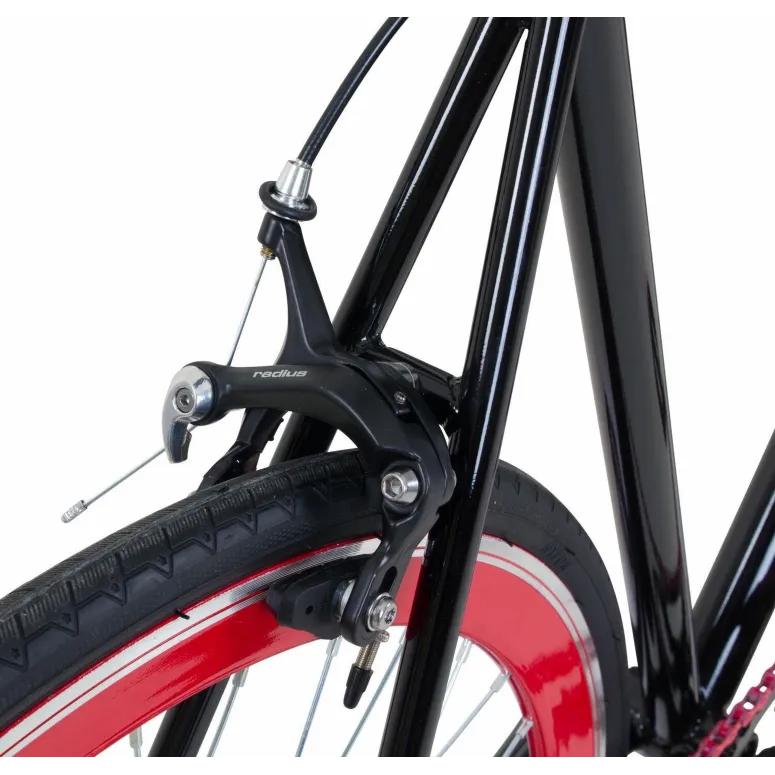 Rower Miejski 28 Ostre Koło Uniseks Pivoty Stopka Fixie Singlespeed