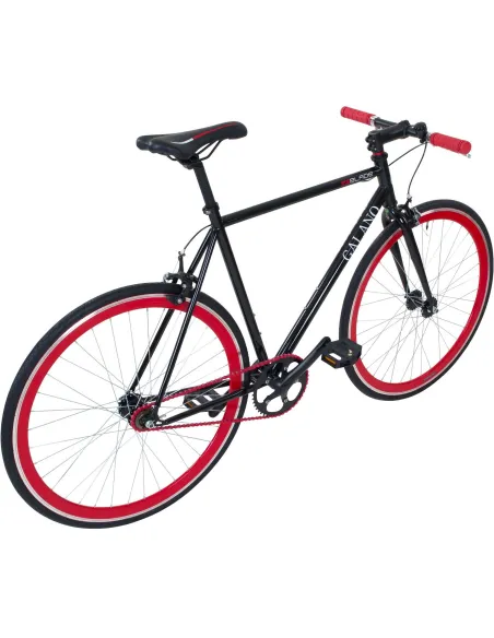 Rower Miejski 28 Męski Dual Pivot Ostre Koło Stopka Jednobiegowy