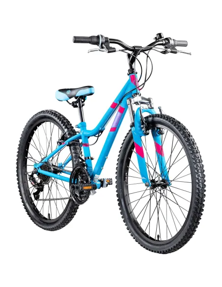 Rower Górski Dziecięcy 24 MTB Stalowy 21 Biegów Dzwonek Stopka Góral Amory