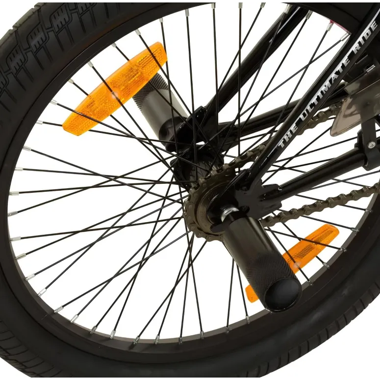 Rower BMX Unisex 20 Stalowy Wyczynowy Pegi Rotor 360 Dzwonek Młodzieżowy