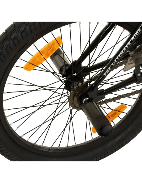 Rower BMX Unisex 20 Stalowy Wyczynowy Pegi Rotor 360 Dzwonek Młodzieżowy