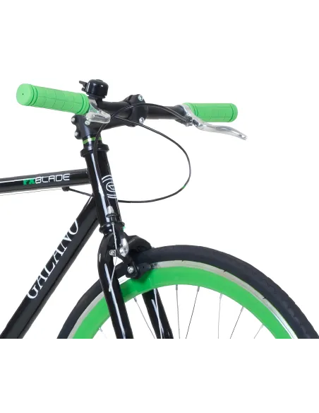 Rower Ostre Koło Uniwersalny 28 Singlespeed Pivoty Unisex Retro Miejski