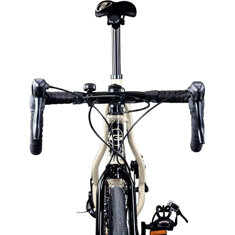 Rower Szosowy Uniwersalny 28 ALU Tarcze 14 Biegów Dzwonek Unisex Wyścigowy