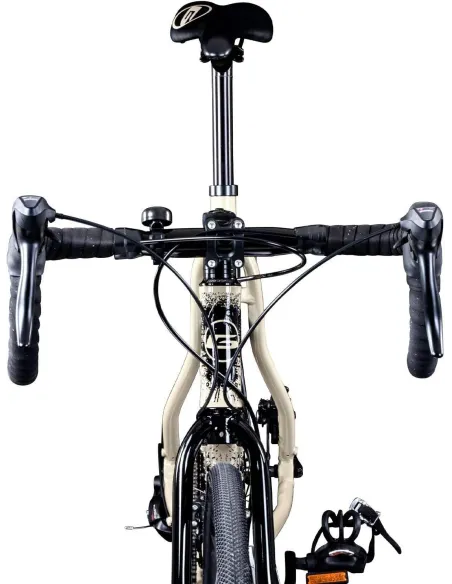 Rower Szosowy Uniwersalny 28 ALU Tarcze 14 Biegów Dzwonek Unisex Wyścigowy