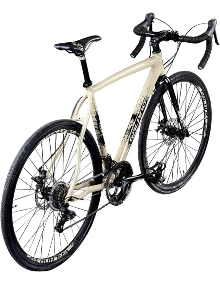 Rower Szosowy Uniwersalny 28 ALU Tarcze 14 Biegów Dzwonek Unisex Wyścigowy