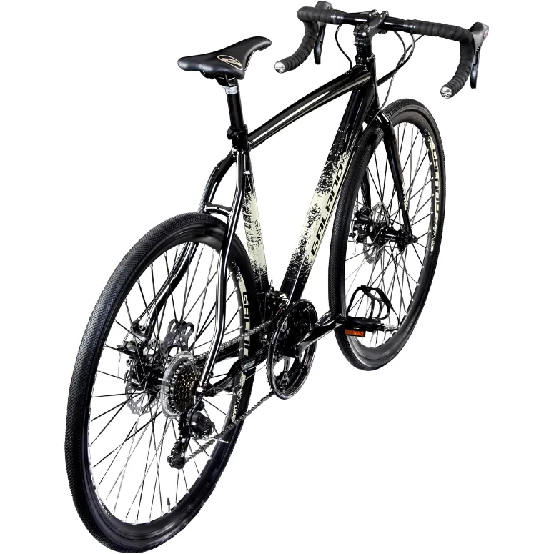 Rower Szosowy Uniwersalny 28 ALU Tarcze 14 Biegów Dzwonek Wyścigowy Unisex