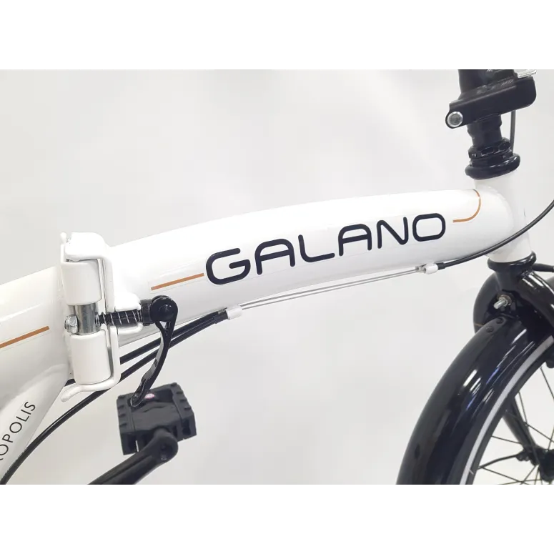 Rower Składany Uniwersalny 20 Stalowy 6 bieg Bagaż Składak Dzwonek Błotniki