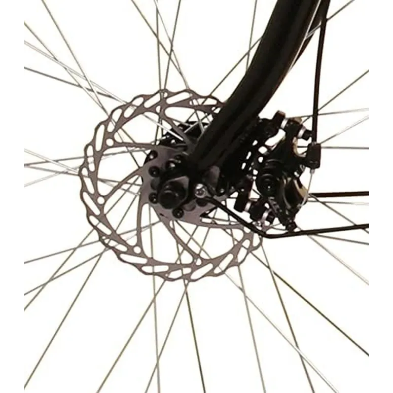 Elektryczny Rower Trekkingowy 28 Tarczowe 7 biegów 3 tryby 250W Bagażnik