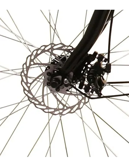 Elektryczny Rower Trekkingowy 28 Tarczowe 7 biegów 3 tryby 250W Bagażnik