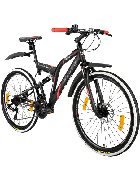 Rower Górski Uniwersalny 26 Młodzieżowy 21 Biegów Cyngle Tarcze Dzwonek