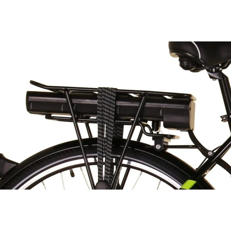 Elektryczny Rower Trekkingowy 28 ALU 7 biegów 3 tryby 250W Bagażnik Gumy