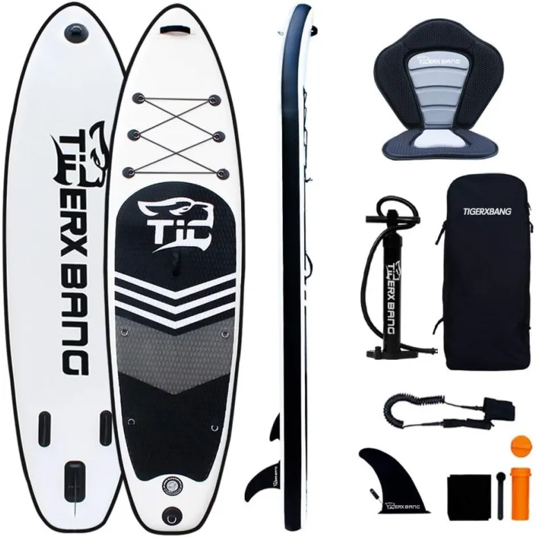 Deska SUP Tigerxbang SN005-2 Pianka EVA Poliester z Pompką Sporty Wodne