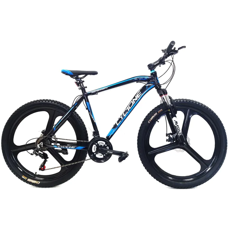 Rower Górski Uniwersalny 26 Młodzieżowy ALU Tarcze Cyngle 21 Biegów Dzwonek