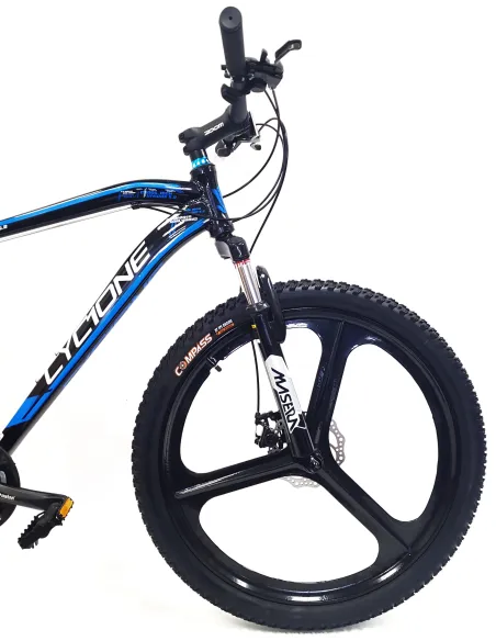 Rower Górski Uniwersalny 26 Młodzieżowy ALU Tarcze Cyngle 21 Biegów Dzwonek