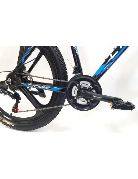 Rower Górski Uniwersalny 26 Młodzieżowy ALU Tarcze Cyngle 21 Biegów Dzwonek