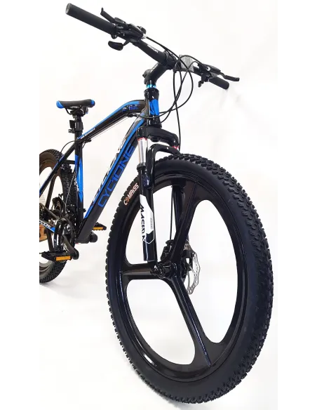 Rower Górski Uniwersalny 26 Młodzieżowy ALU Tarcze Cyngle 21 Biegów Dzwonek