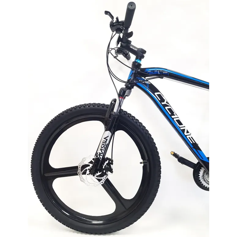 Rower Górski Uniwersalny 26 Młodzieżowy ALU Tarcze Cyngle 21 Biegów Dzwonek